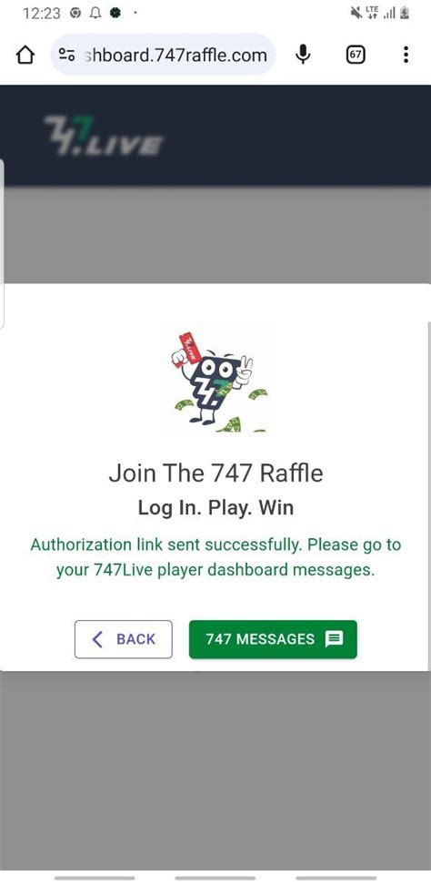 747 Daily Raffle .